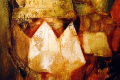 Geheimnis, Mischtechnik auf Leinwand, 2000, 80 x 60