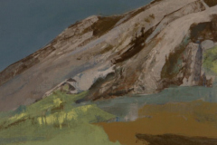 Berg, Acryl auf Papier, 2008, 36 cm x 28 cm