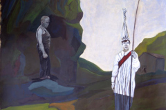 Eisenhans, Acryl auf Papier, 2008, 84 cm x 93 cm