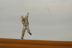Flieger 2, Öl auf Leinwand, 2010, 120 cm x 100 cm