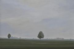 Autobahn A44-III, Acryl auf Leinwand, 2011, 90 x 80 m