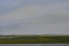Autobahn A44-IV, Acryl auf Leinwand, 2011, 90 x 80 cm
