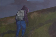 Wanderer, Acryl auf Leinwand, 2012, 100 x 110 cm