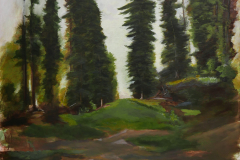 Wald_03  Acryl  auf Leinwand 100 x 90 cm  2020